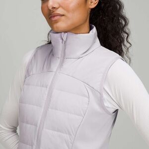 Lululemon Down For It All Vest in Dark Chrome